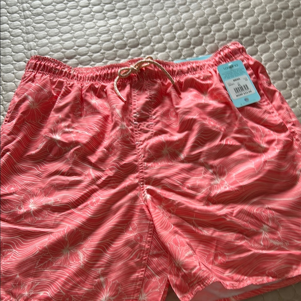 Laquna Coral Swim Trunks for Men